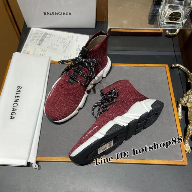 Balenciaga巴黎世家爆款情侶款襪子鞋 男女同款 dx1455